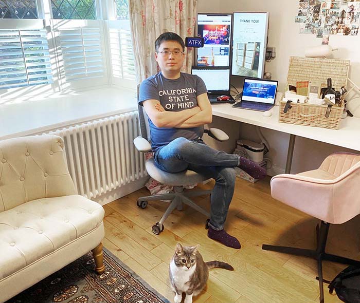 ATFX英国董事总经理Wei Qiang Zhang