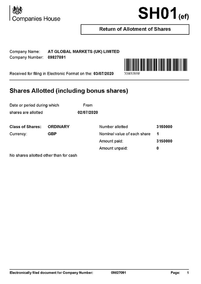 315万英镑！ATFX再扩增股本强力拓展欧洲业务