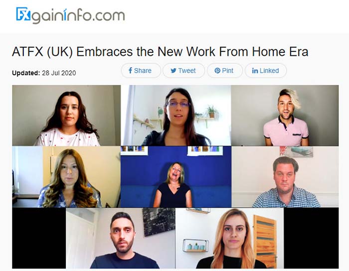 ATFX远程招聘新员工，积极开拓全球化市场