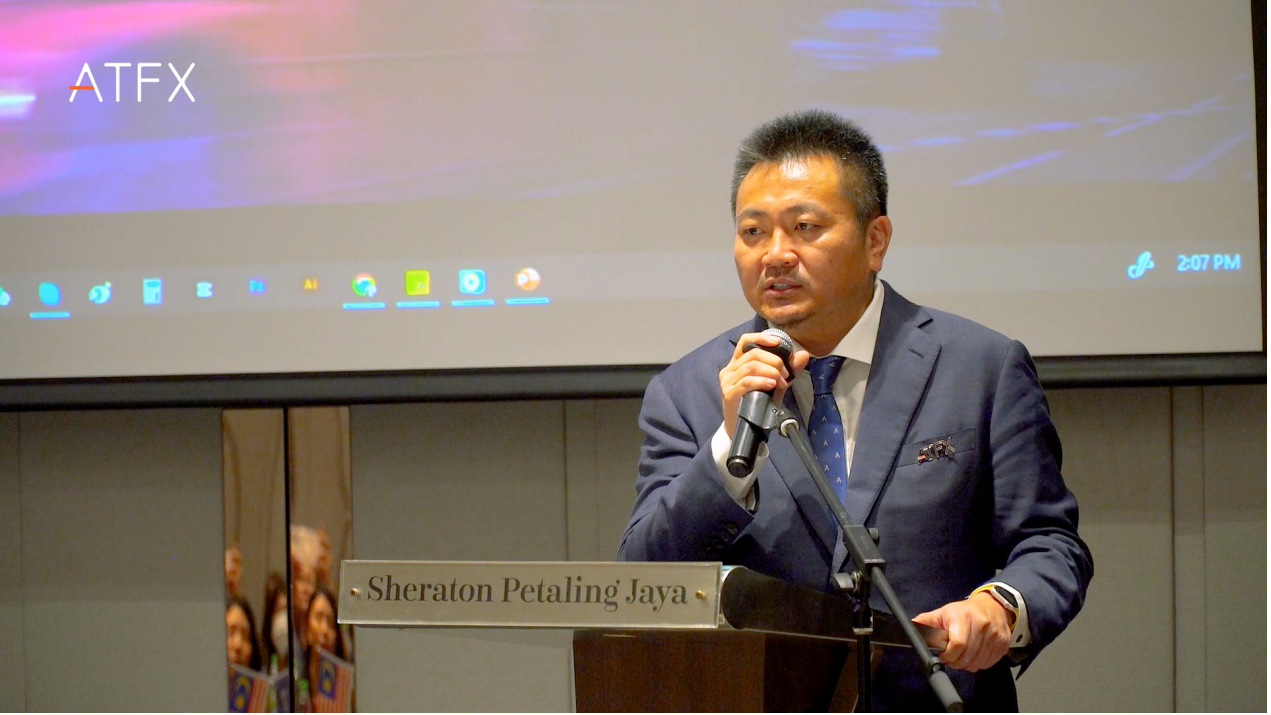 ATFX东南亚董事总经理Jeff Hsu在现场致辞