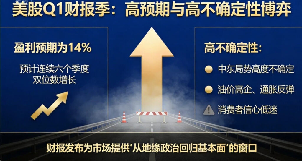 美股Q1财报高预期与搞不确定性