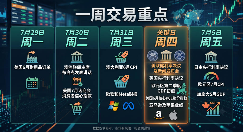 一周交易重点